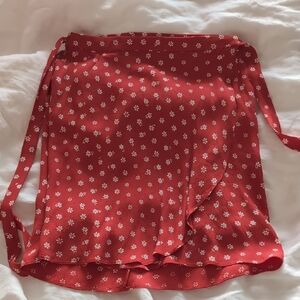 Madewell Wrap Mini Skirt